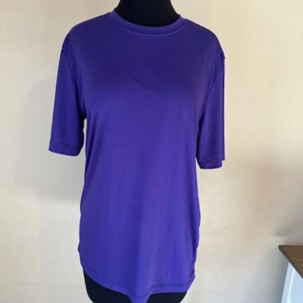 Sport tek Purple Tee 8567 Small